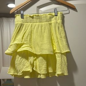 Show Me Your Mumu yellow skirt